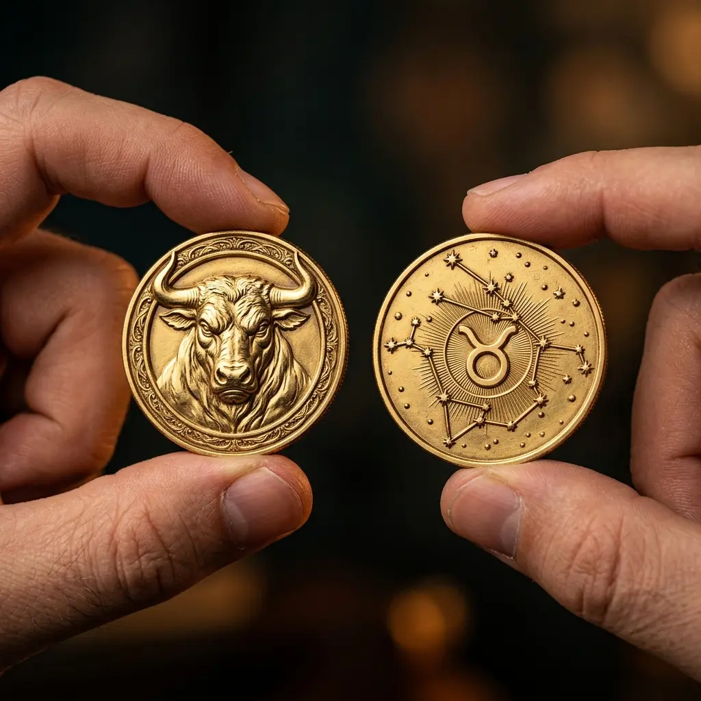Double-Sided Zodiac Challenge Coin, 12 Zodiac Animals 3D Print Metal Coin, Zodiac Collectible, Feng Shui Lucky Coin, Astrology Keepsake Gift