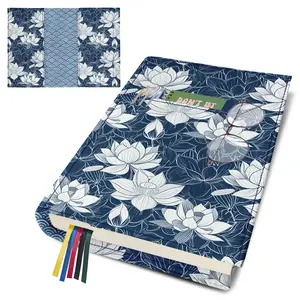 Universal size, suitable for B5 size paperbacks. Soft canvas material that is machine washable, with a bookmark included. Double-sided floral pattern printing, an ideal gift for book lovers.