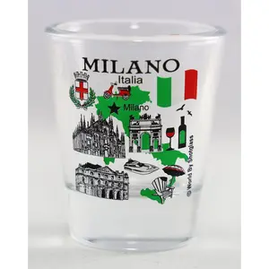 Milan Italy Great Italian Cities Collection Shot Glass