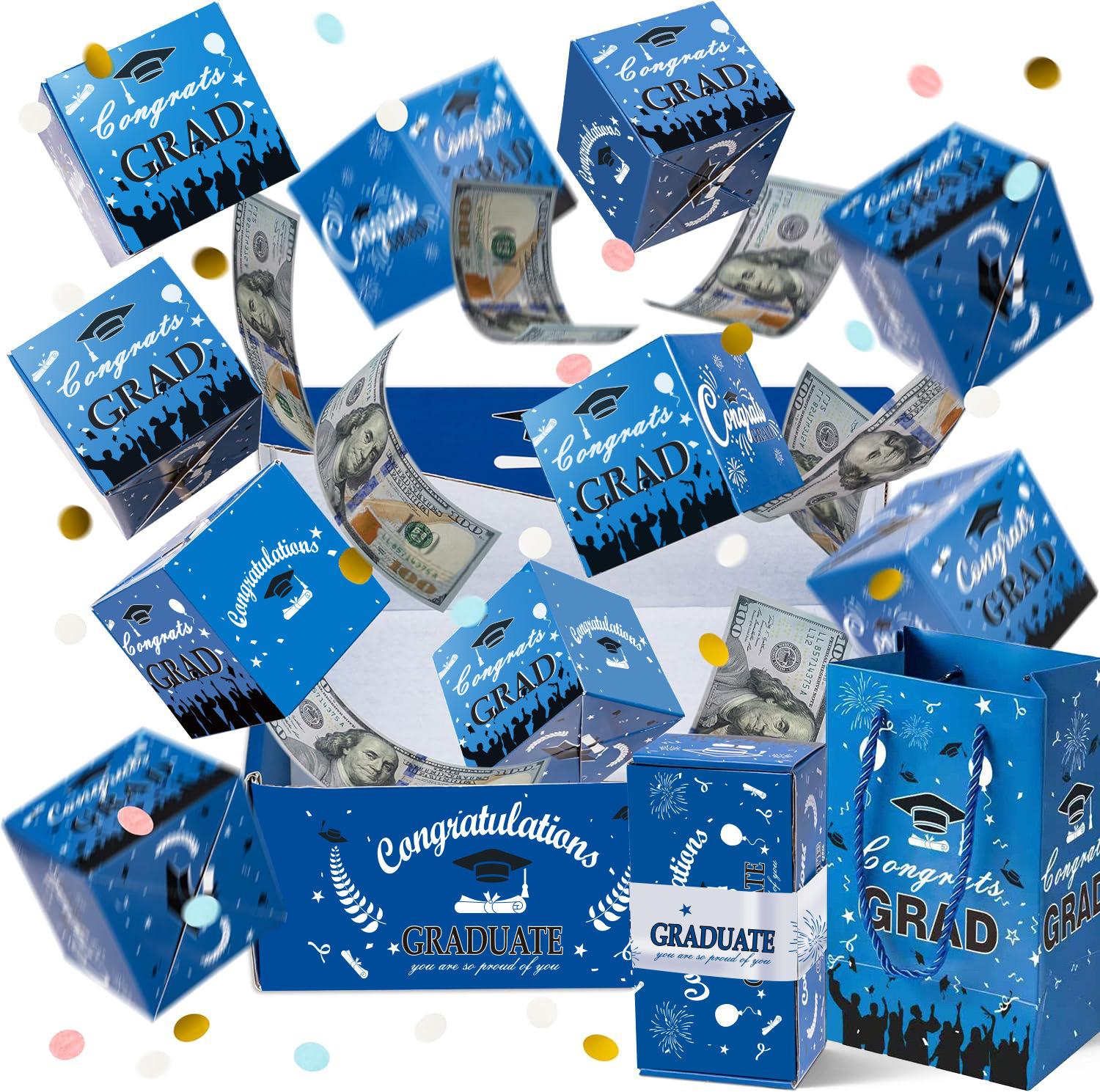 2026 Graduation Surprise Pop-Up Gift Box, Creative Folding Bounce Red ...
