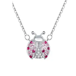 S925 Ladybug Necklace