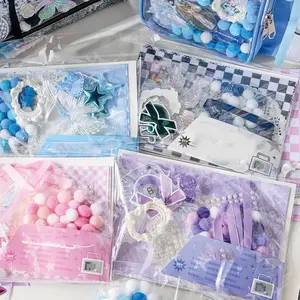 DIY Gift Wrapping Kit for Beginners, Ribbon Lace Material Set, Scrapbooking Supplies, Perfect for Crafting Projects