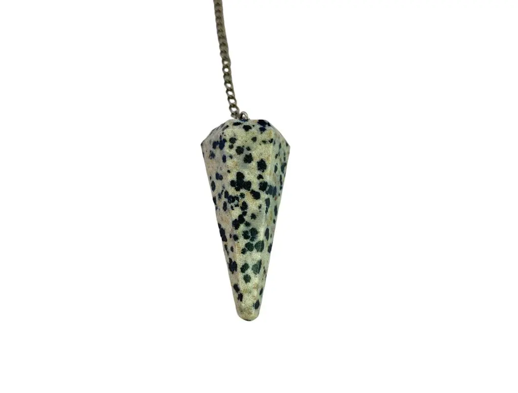 Dalmatian Jasper Pendulum