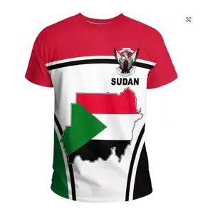 South Sudan Flag Graphic T Shirts Trendy 2026 Summer Sports Football Jersey Short-sleeved Tops Casual National Day Gift T-shirt