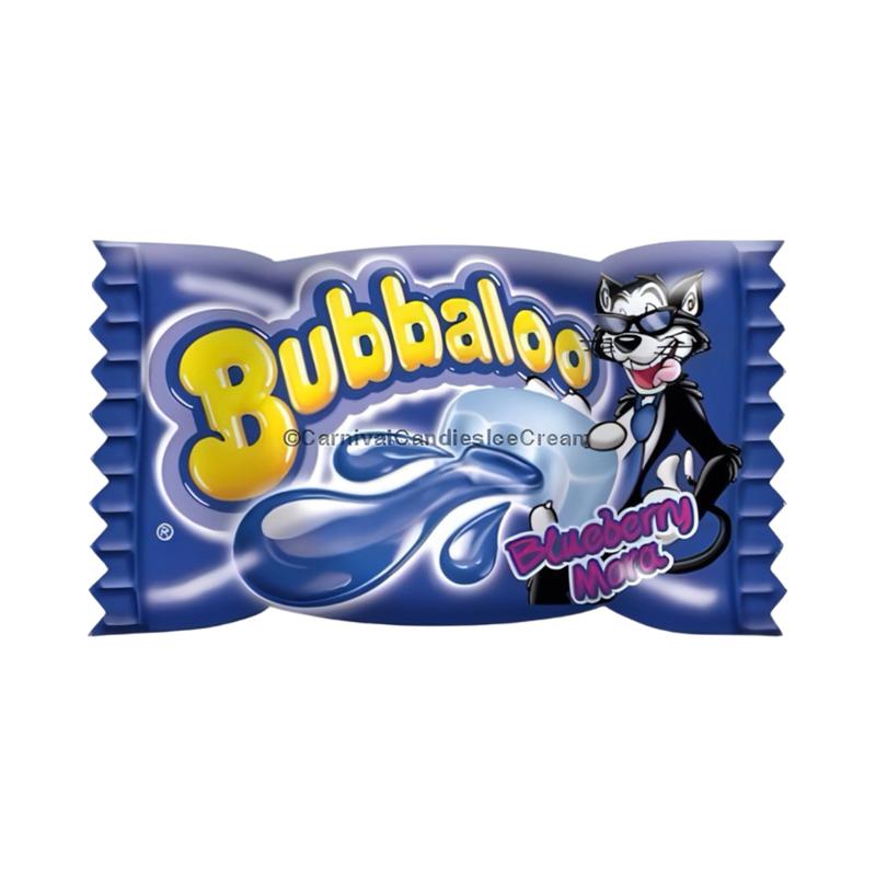 Bubbaloo Mix 4-Flavor (70 Pieces) Liquid-Filled Center Bubble Gum, Mexican Candy, Dulces Mexicanos, Flavors Fresa, Mora Azul, Banana, and Tutti Frutti