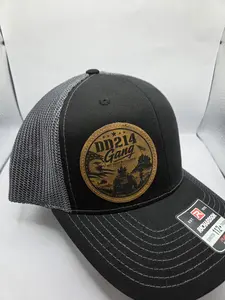 DD 214 Gang Leather Patch Hat