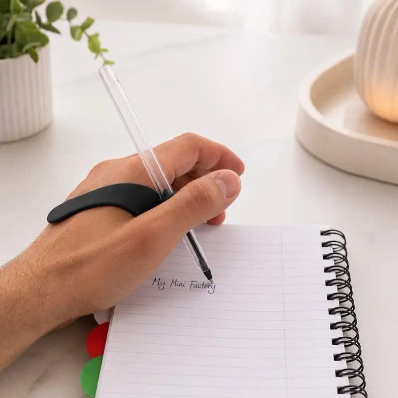 Ergonomic Pen Holder for Disabled | Adaptive Writing Aid for 8mm Pens | Arthritis, Parkinson’s & Limited Hand Mobility