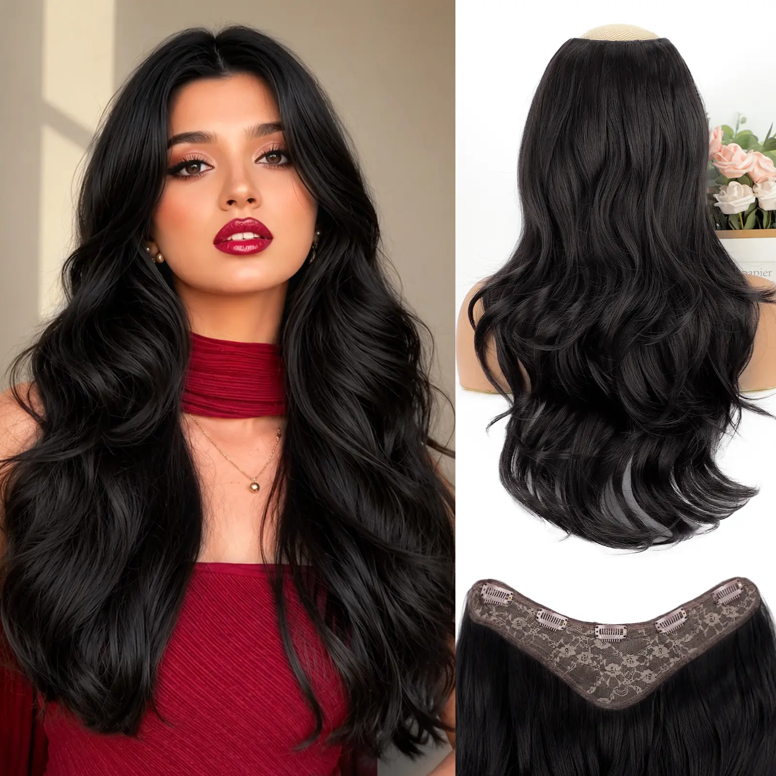 20inch-Black Brown