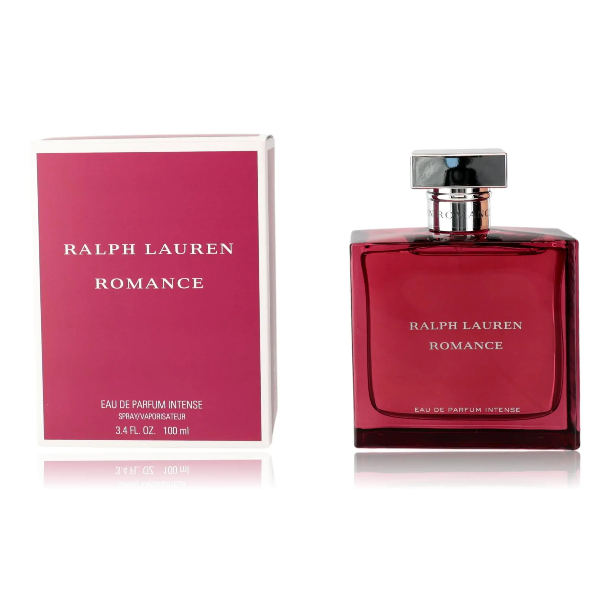 Ralph Lauren Romance Intense Women's EDP Spray - 3.4 oz (100ml) Bold and Captivating Scent, Long-Lasting Fragrance, Single Bottle