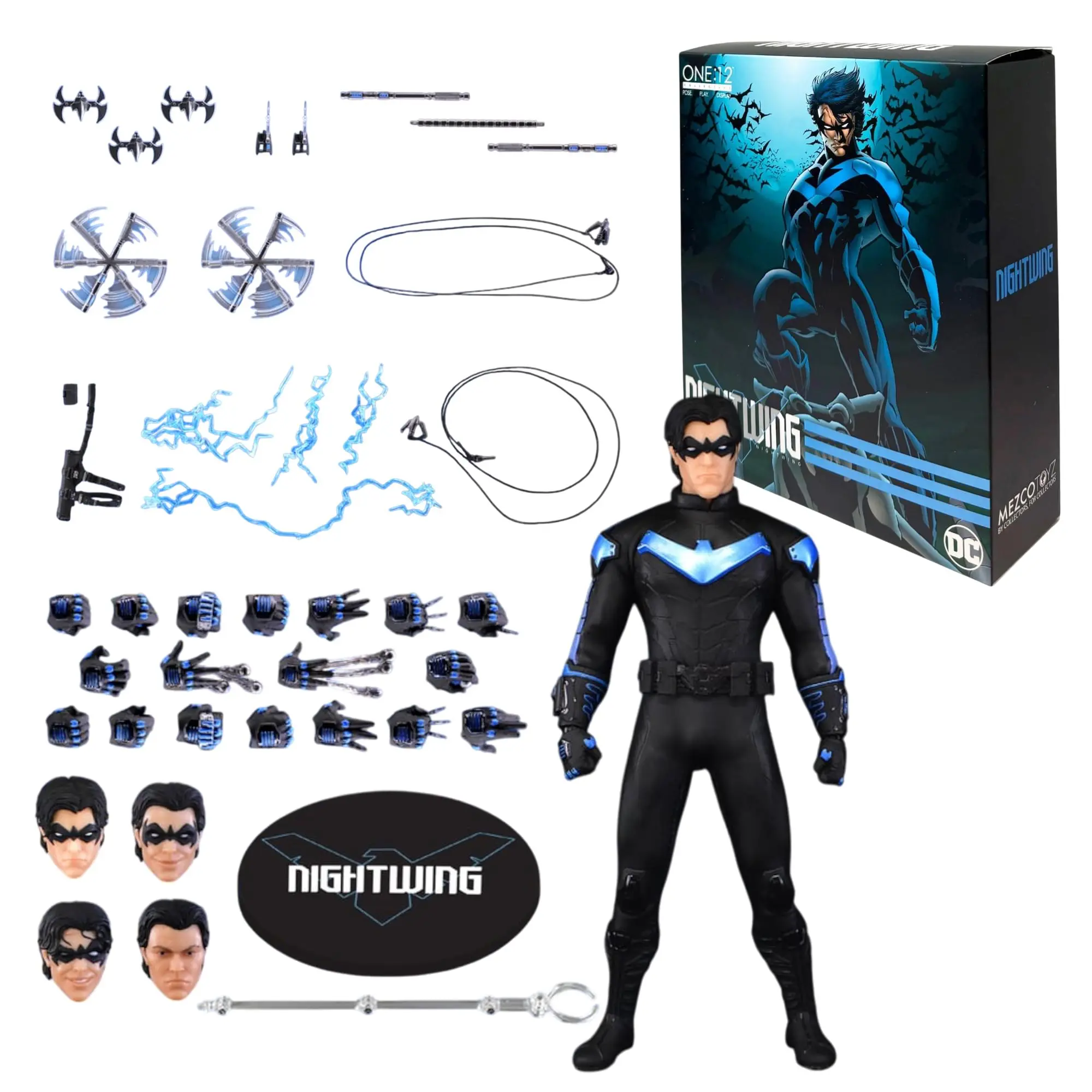 DC One:12 Collective Nightwing Action Figure DC One:12 Collective Nightwing Action Figure