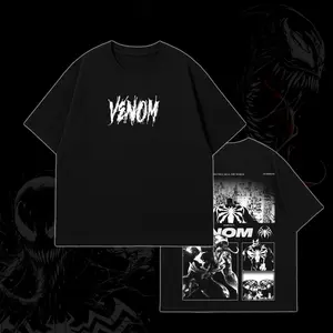 Dark Symbiote Monster Graphic T-Shirt on Gildan, Comic Inspired Villain Tee, Horror Style Fan Gift, Unisex Heavy Cotton Shirt