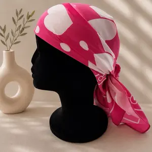 WRAPD Rose Crown Square Scarf
