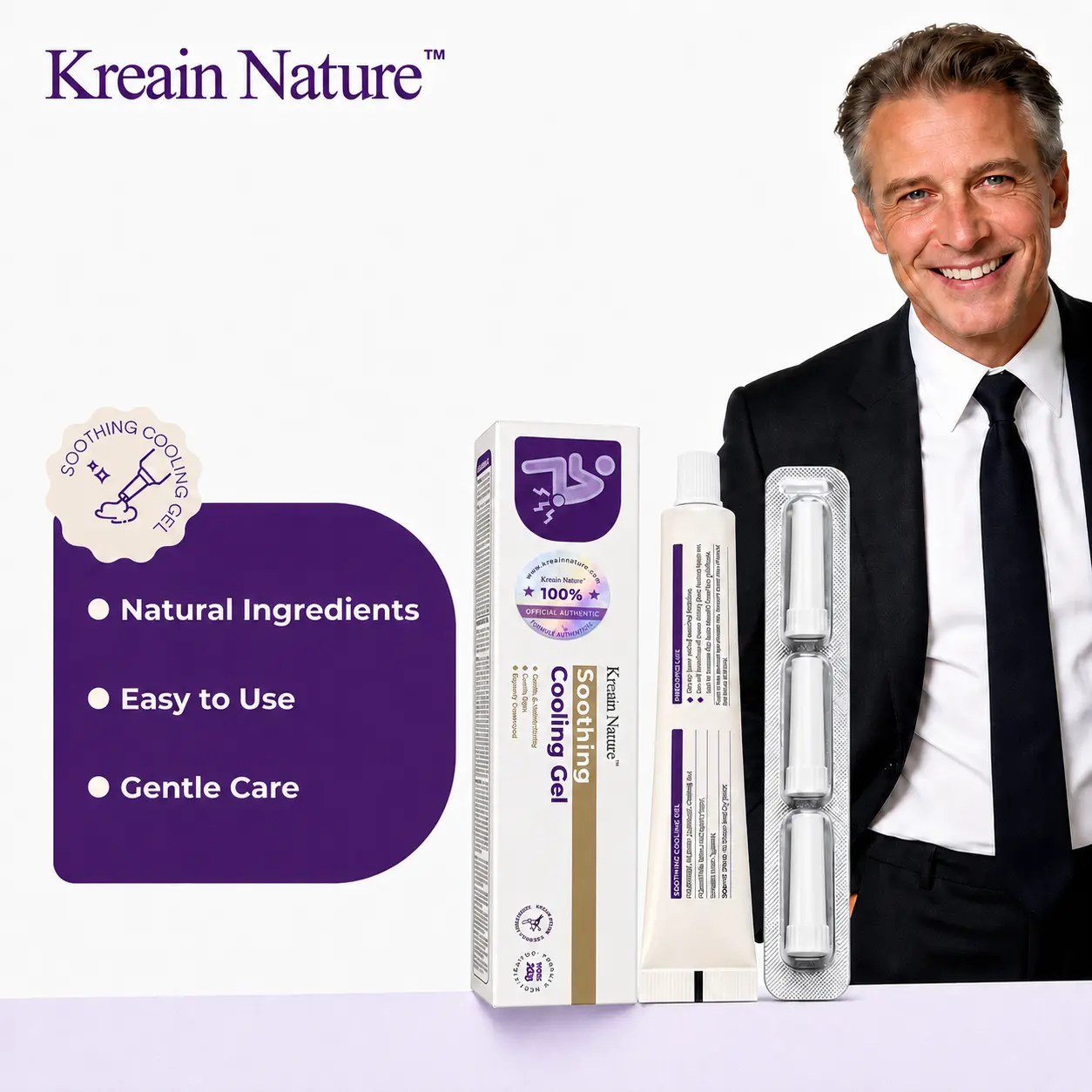 Gentle Daily Care Gel for Sensitive Skin, Mild Moisturizer with Non-Irritating Formula, Suitable from 24 Months, Sensitive Cream, Contains Neither, Hydrating