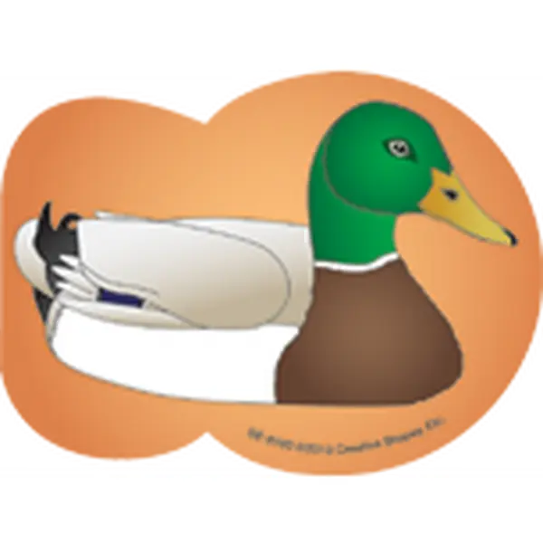 SHAPES ETC. Mini Notepad - Mallard Duck, Office Stationery, Art Materials