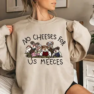 Vintage No Cheese For Us Meeces Shirt, Retro Muppet Christmas Carol Shirt, Muppets Lovers Sweatshirt, Xmas Gift For Lovers