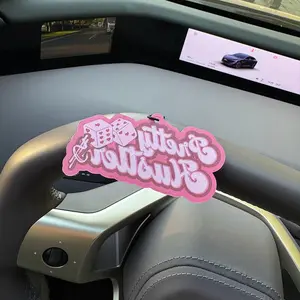 Long-Lasting Car Air Freshener, Car Diffuser, Aromatherapy Scented Paper Pendant, Stress Relief Fragrance Accessory for Rearview Mirror & Vent