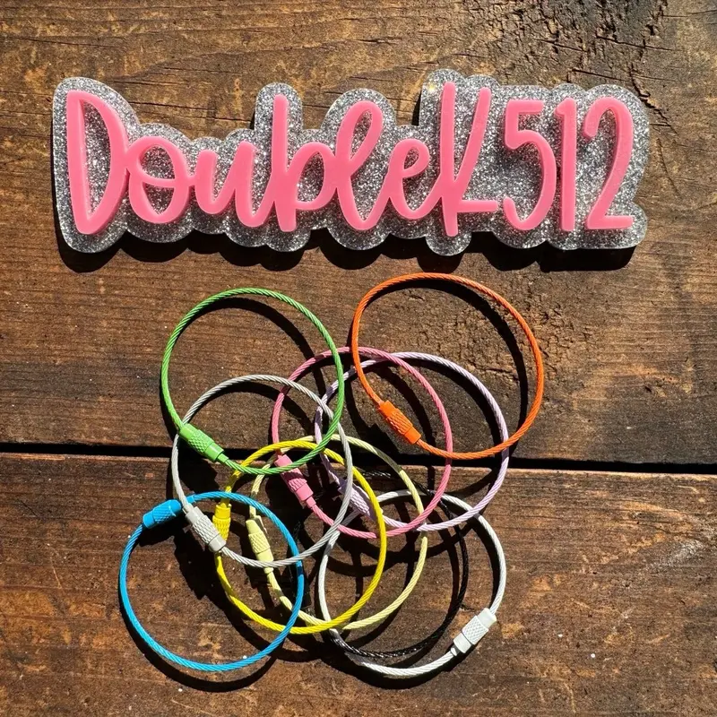 10pc DIY Set Wide-Hole Cup Charm Tags & Wide Hole Spacers, DIY Jewelry Decoration Supplies for Silicone Charms & Craft Projects