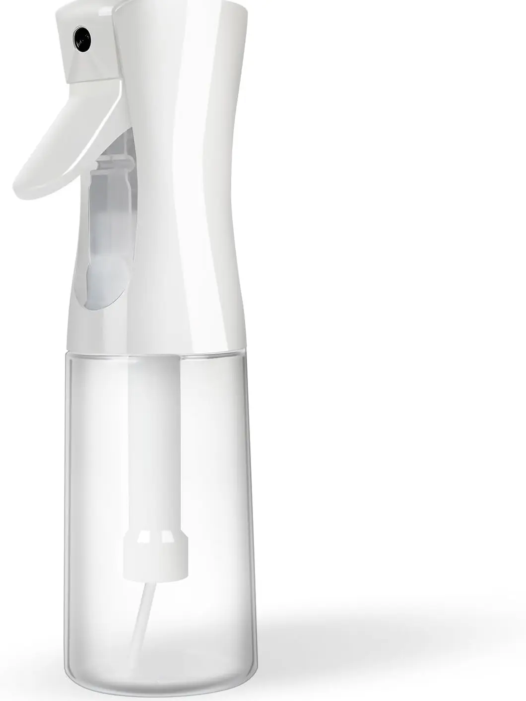 200ML Fine Mist Spray Bottle for Plants Cleaning Haircare Atomizer - Continuous Spray Design for Home, Office, Salon, Travel, Leak-Proof, Durable PET Material