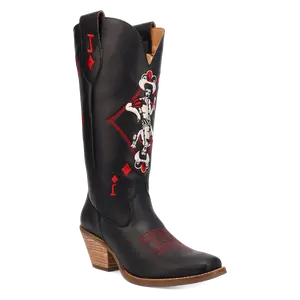 Dingo Jack of Diamonds - Women's Leather Cowgirl Boots