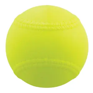 Champion Sports  12 in. Safety Pitching Machine Softball, Optic Yellow - Pack of 12