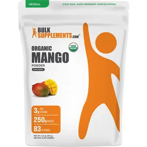 BulkSupplements - Mango Powder - Digestive Support - Healthy Skin - 250g - 3g per Serving
