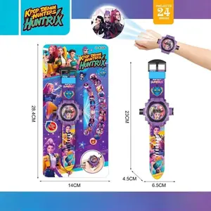 Popular New Witch Hunter Projection Watch 24 Pictures Electronic Luminous Toy Rumizoi Mira