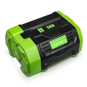 【 9.0Ah High Capacity 】56V Lithium Ion Battery Replacement for EGO 56V Battery Compatible with EGO 56 Volt Power Tools CS1604 CS1804 HT2400 LB6504 PH1400 Rechargeable Battery (1 Pack, 9000mAh)