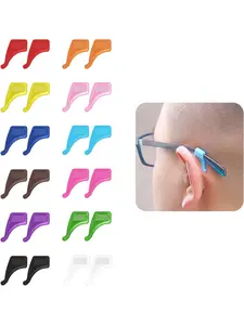 12 color glasses ear grip for children and adults sports glasses with holder, glasses holder, Glasses Grips, Glasses Ear Hook, silicone anti slip holder