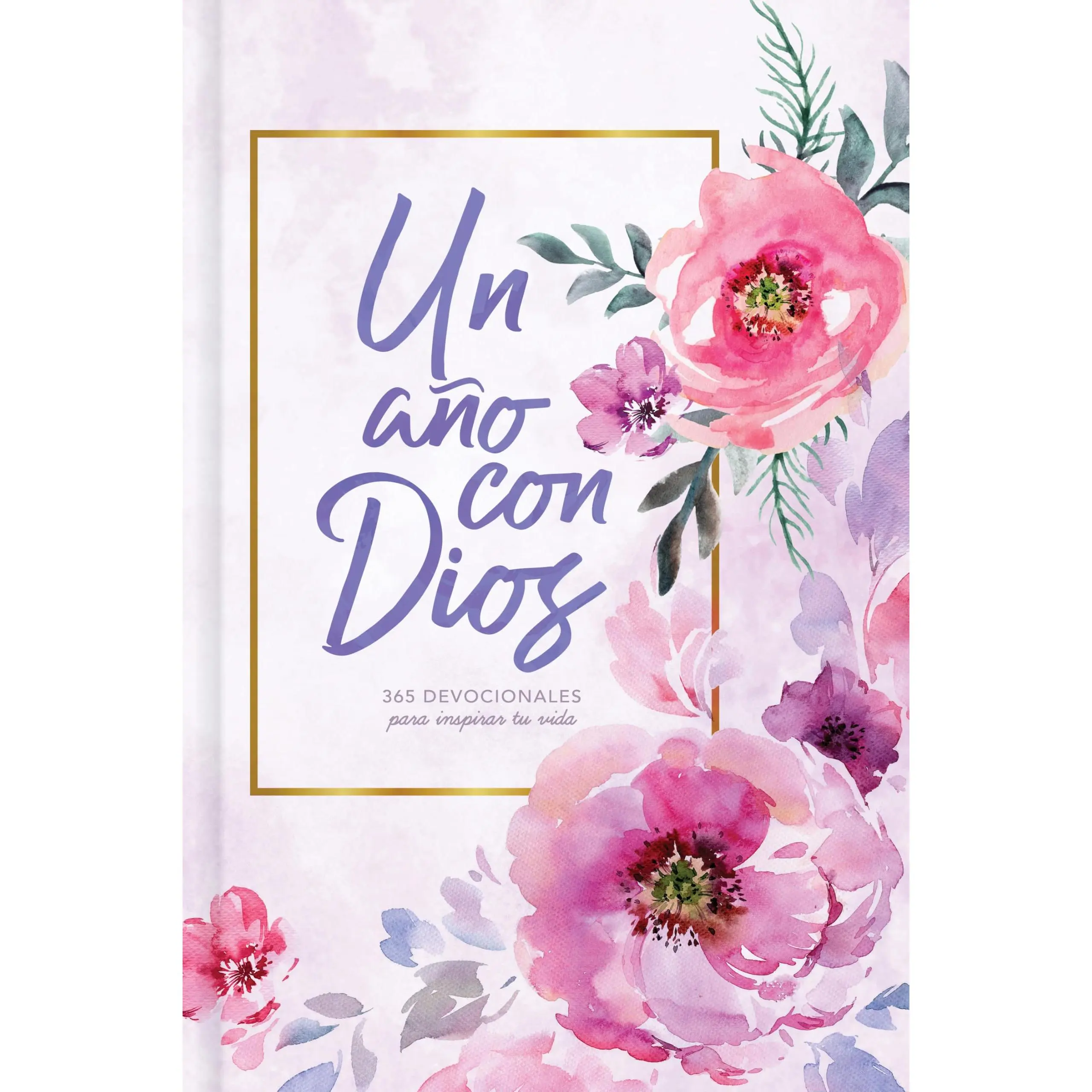 Un Año Con Dios: 365 Devocionales Para Inspirar Tu Vida -- B&h Español Editorial - Hardcover