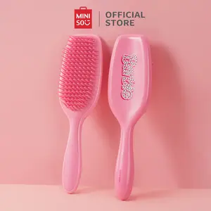 Barbie Pink Diamond Detangling Hair Brush – Cute Anti-Knot Styling Comb for Smooth Hair, Gentle on Scalp, Ideal for Kids & Girls