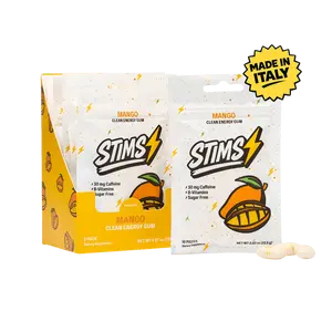 STIMS® MANGO ENERGY GUM