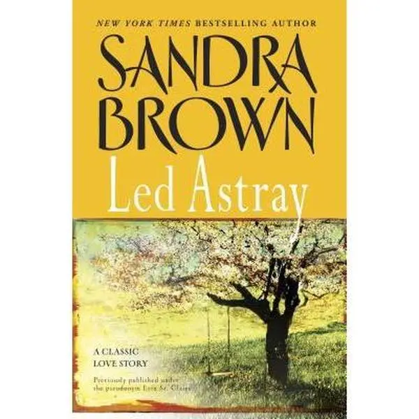 Used Hard Cover Book - Led Astray (Astray & Devil, 1) by Sandra Brown - English, No Missing Pages