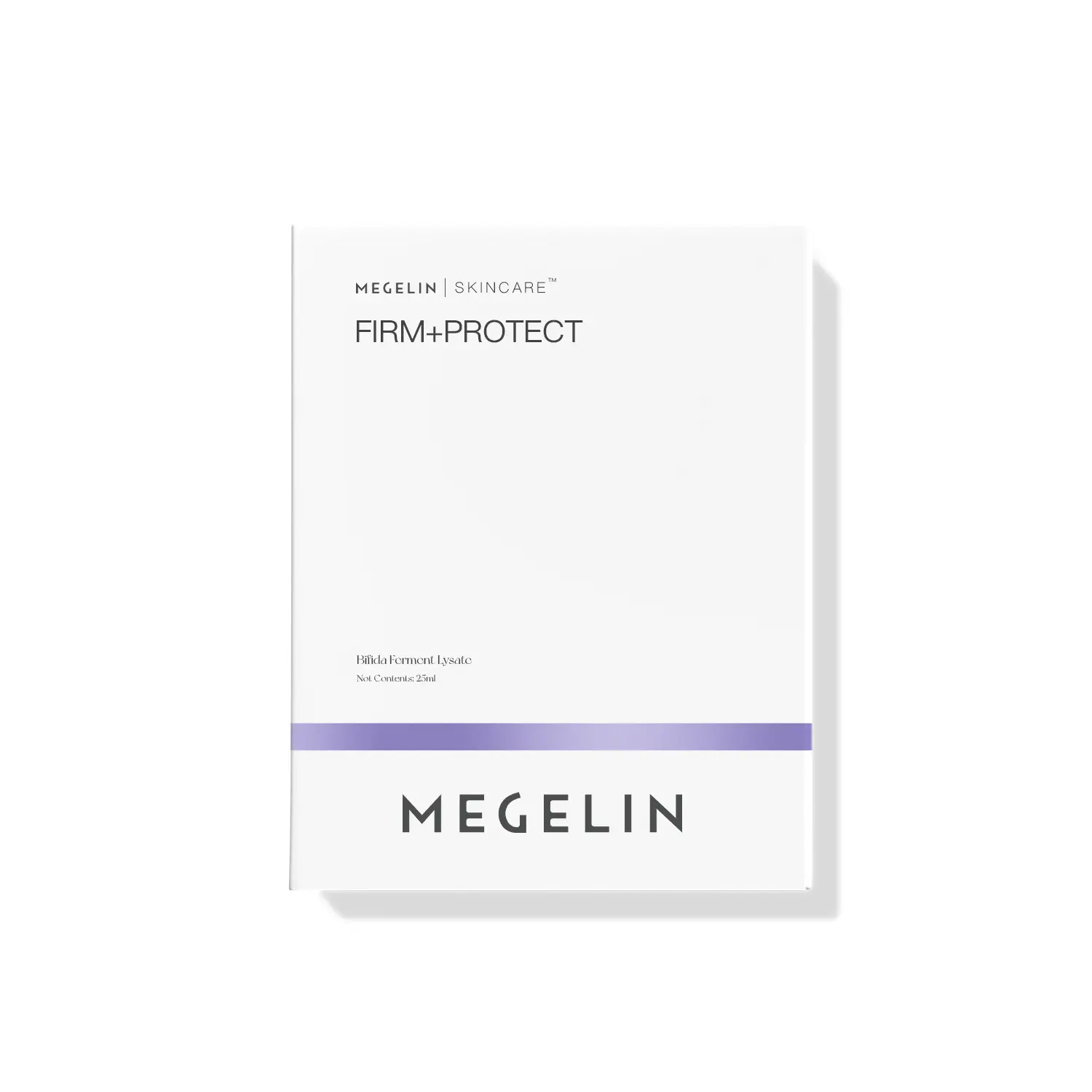 Megelin Firm+Protect Sheet Mask - Anti-Aging Repair, Barrier Boost, Clinically Tested for Sensitive & All Skin Types with Bifida Ferment Filtrate, Ferment Lysate, Single Item, 1 Box