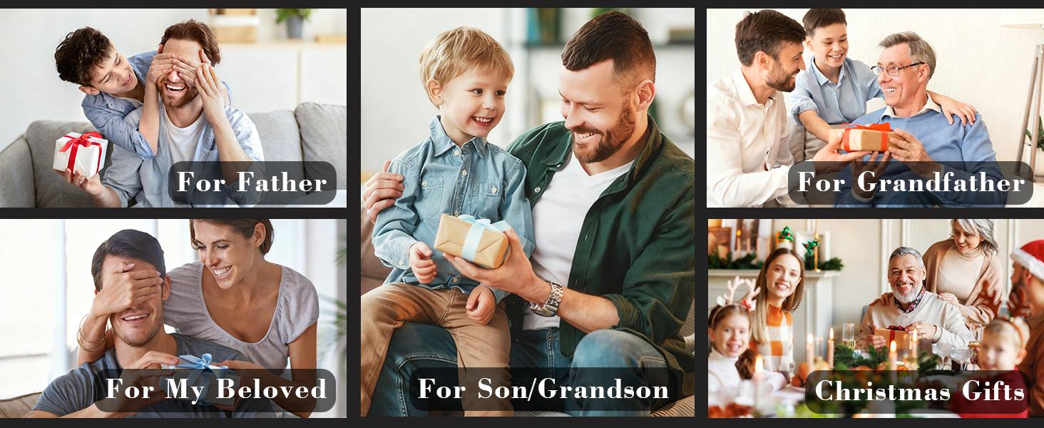 Cross Necklace for Boys Mens Stainless Steel Twisted Rope Chain Cross Pendant Rustproof Necklace for Teen Boy Mens Christian First Communion Confirmation Gifts for Boys