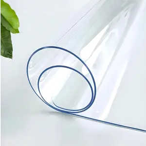 Single Sheet Waterproof PVC Tablecloth, Durable Material High Temperature Resistant, Oil Proof Easy Clean, Suitable for Tables and Coffee Tables