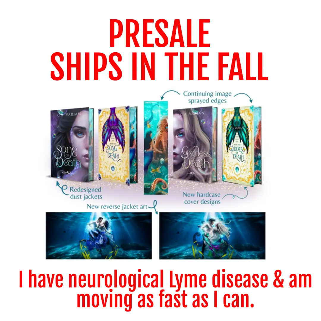 Dark Mermaid Romance - Song of Death & Goddess of Death Companion Duet Special Editions Hardcover Presale Ships in the Fall - Book