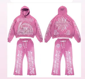 HPACLOTHING  2024 PINK  YOU KNOW THE VIBES WORLD TOUR SWEATSUIT