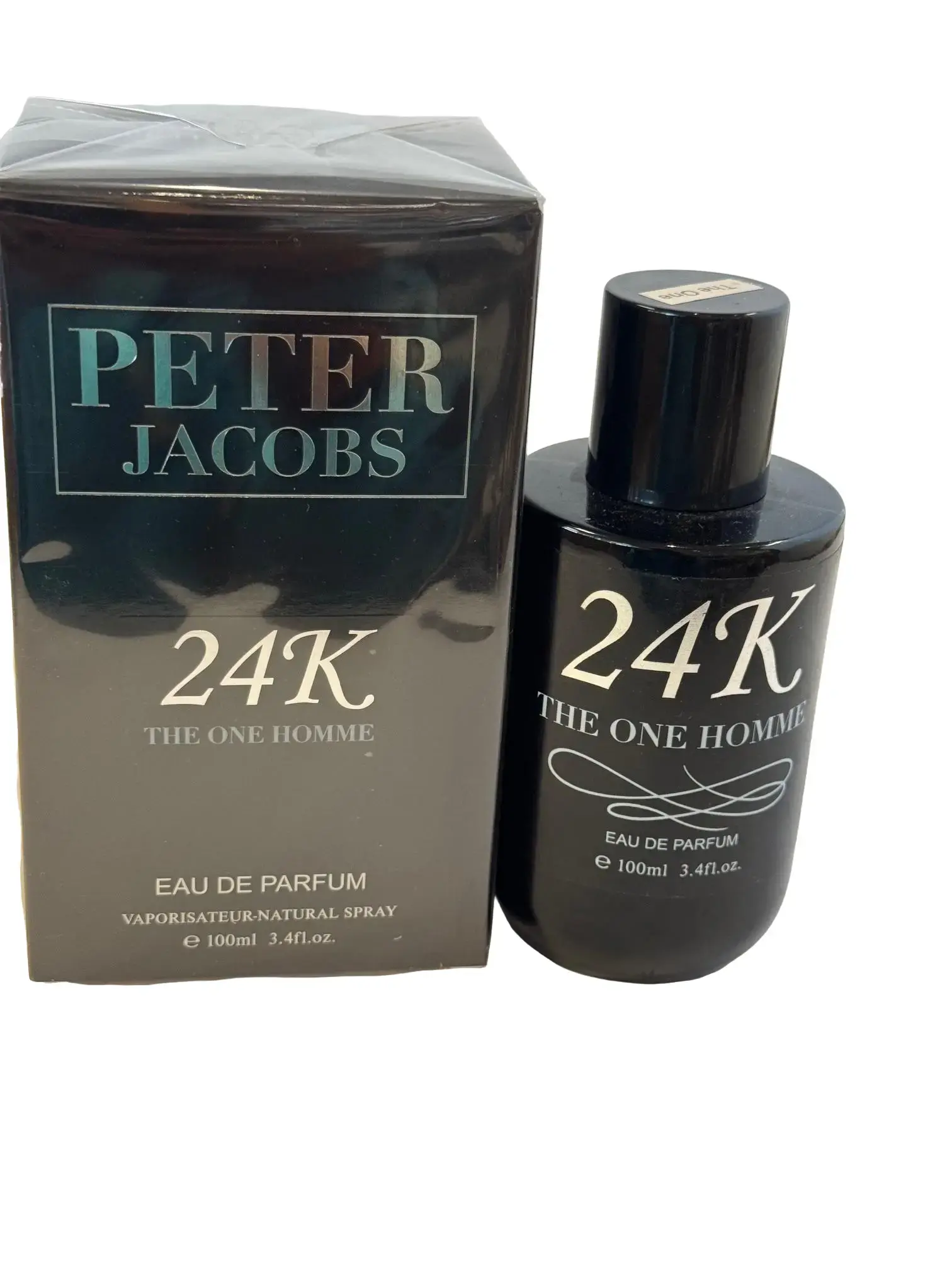 Peter Jacobs 24K THE ONE Homme 3.4 oz / 100 ML Eau de Parfum for Men  Regular Edition Sealed Box - TikTok Shop