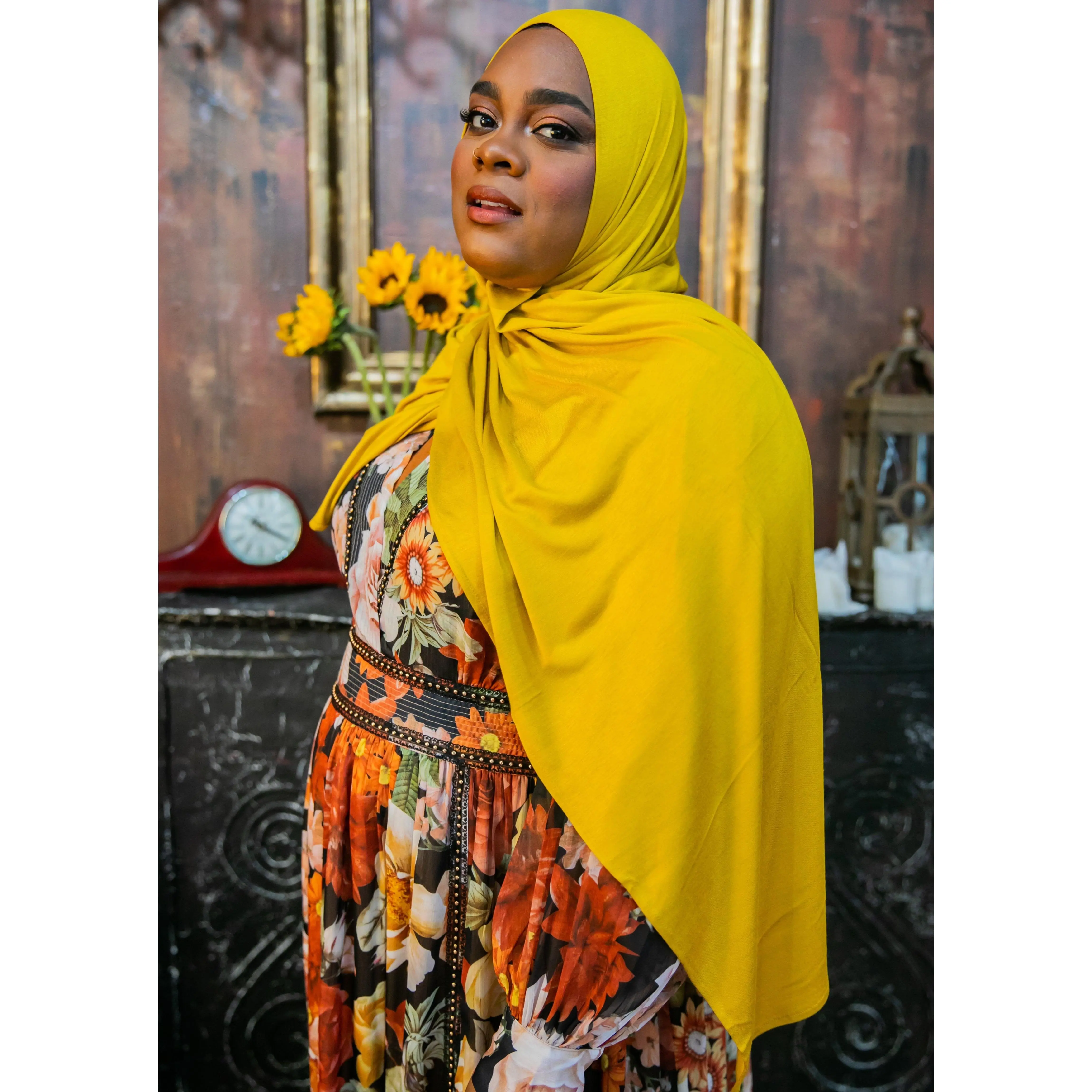 Honey - XL Jersey Knit Hijab