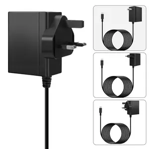EU/US/UK Plug AC Adapter High Efficiency Charger For Switch / OLED Type C USB Power Supply Wall Charger For PS5 Portal Accessories Charging