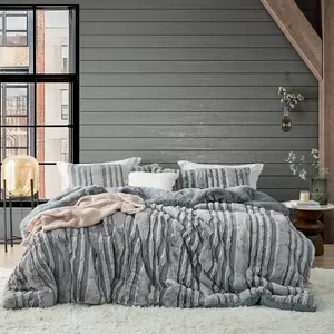 Chunkiest Chunky Bunny Freezin Waters - Coma Inducer Oversized Comforter Set - Lush Gray
