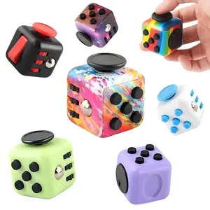 Portable Stress Relief Cube, Mini Fidget Toy for Adults and Seniors, Multifunctional Sensory Relaxation Tool, Ideal for Anxiety Relief and Focus Enhancement, Fidget Gadget