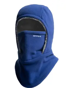 DEFATU-S Unisex Winter Warm One Piece Hat, Neck and Ear Protection Balaclava Hat, Thick Warm Material Full Balaclava, Face-fitting Windproof Design, Suitable for Cycling, Running, Skiing, Fishing, Outdoor Sports and Work