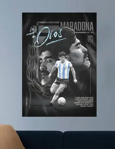 MARADONA | VISION SPORTS #031 | FOOTBALL POSTERS