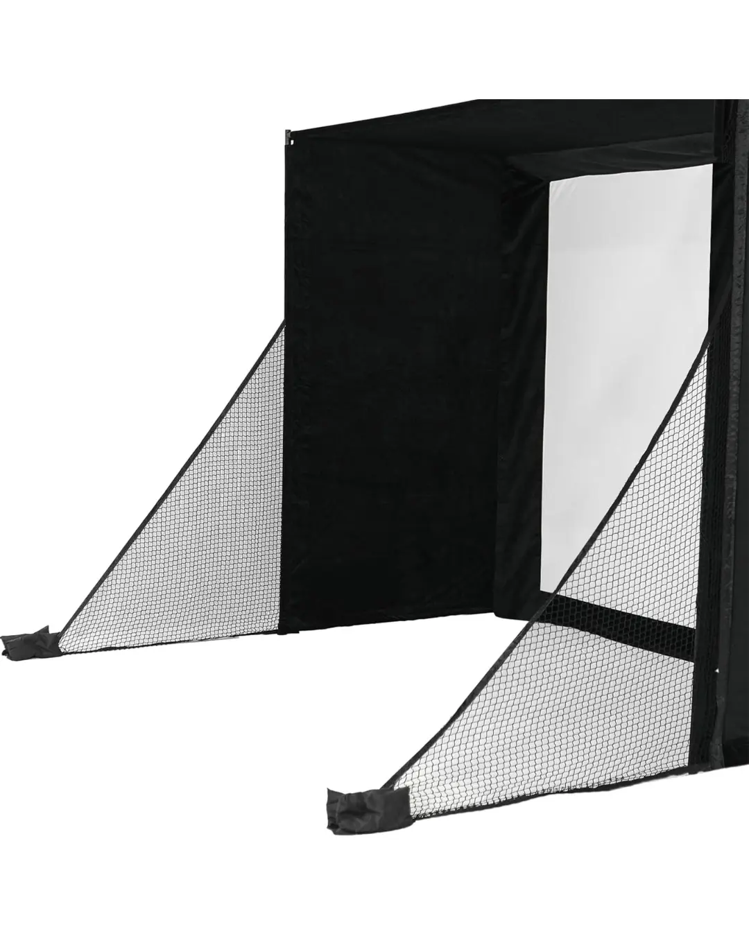Heavy Duty Golf Net Barrier – Universal Fit Golf Practice Net for Indoor & Outdoor Use [6'4''x6'4''x9'4''] Golf Equipment Golf Gear