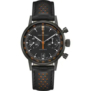 American Classic Intra-Matic Chrono Black & Orange *