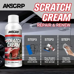 50ML/100ML Car Scratch Repair Paste, Car Scratch Remover, Refinish Protection Type, Paint Surface Scratch Coating Renewal, Suitable for Car Body, Furniture, Piano