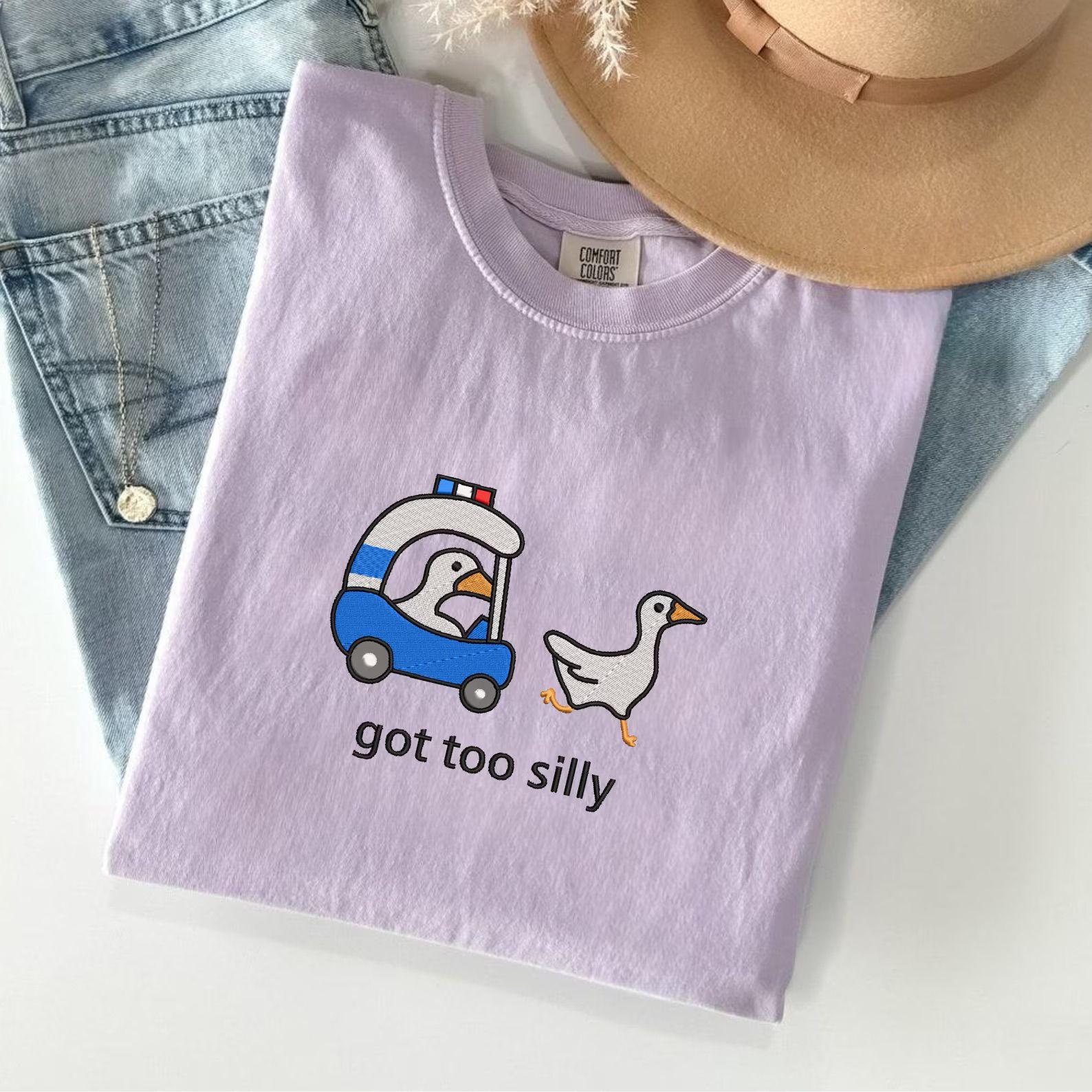 Comfort Colors Police Goose Shirt, F &hellip;