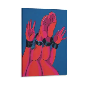 Brightens Your Room Sex Canvas Painting Romantic Abstract Sexy Naked Woman Body Posters Poster Canvas Wall Art For Bedroom Decor Bar Office Room Decor Gift