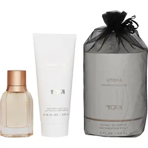 Tumi Utopia Set-Extrait De Parfum Spray 2 Oz & Body Milk 6.8 Oz (Experience Collection) For Women